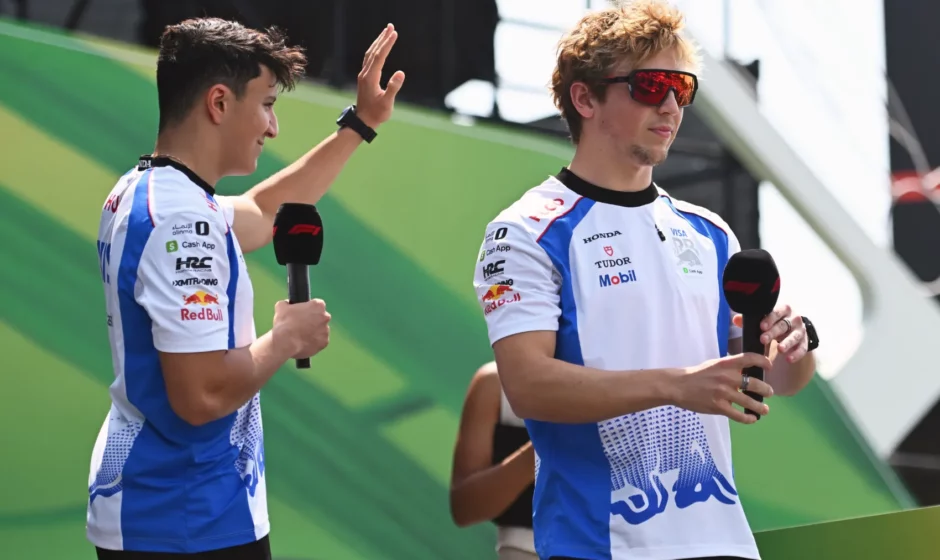 Liam Lawson i Isack Hadjar, kierowcy F1 VICARB